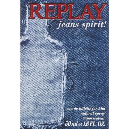 Replay Jeans Spirit Man Eau De Toilette Spray 50Ml