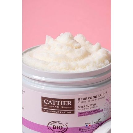 Cattier Shea Butter Island Flower Fragrance 100G - Image 3