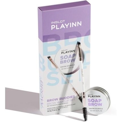 Inglot Playinn Brow Buddies Brow Makeup Set