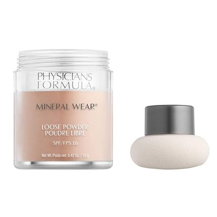 Physicians Formula Mineral Wear Loose Powder Spf 15 Natural Mineral Powder Translucent Light 12G