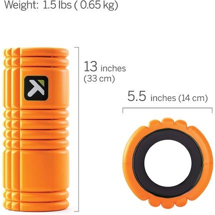 Tp Therapy The Grid Foam Roller 33Cm Orange 13 '/33Cm