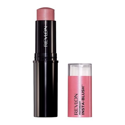 Revlon Blush Stick Photoready Insta-Blush Face Makeup Cream To Powder Formula High Impact Color Moisturizing Creamy Formula 320 Berry Kiss 1.15 Oz