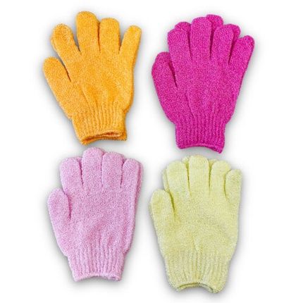 4 Piece Massage Glove Shower Glove Cleaning Exfoliating Exfoliating Glove - Image 4