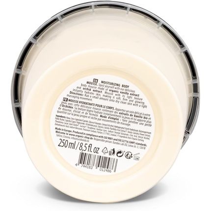 Organic Shop Body Mousse Moisturizing Vanilla & Orchid 250Ml - Image 3