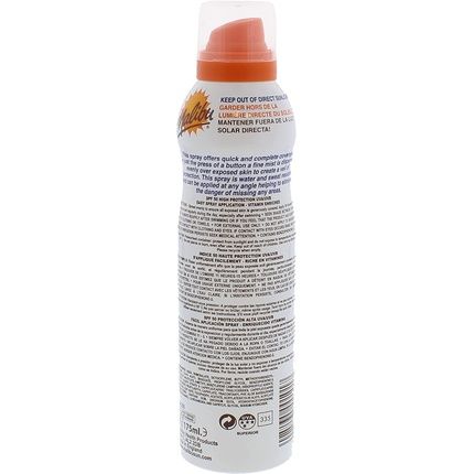 Malibu Kids High Protection Water Resistant Spf 50 Sun-Screen Continuous Lotion Spray 175Ml