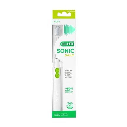 Gum Sonic Daily Sonic Toothbrush White