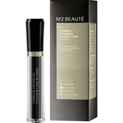 M2 Beaute Eyebrow Enhancer Strengthening Gel For Eyebrows Blonde 6Ml