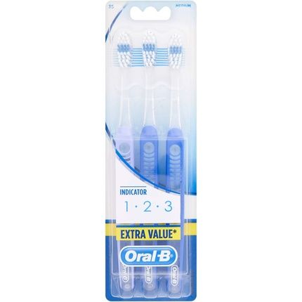 Oral-B Manual 1 2 3 Indicator Toothbrush 60G - Image 3