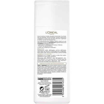 L'Oreal Paris Age Perfect Cleansing Milk 200Ml - Image 3