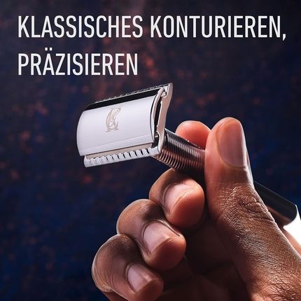 ماكينة الحلاقة الآمنة للرجال من King C. Gillette مزودة بـ 5 شفرات متينة