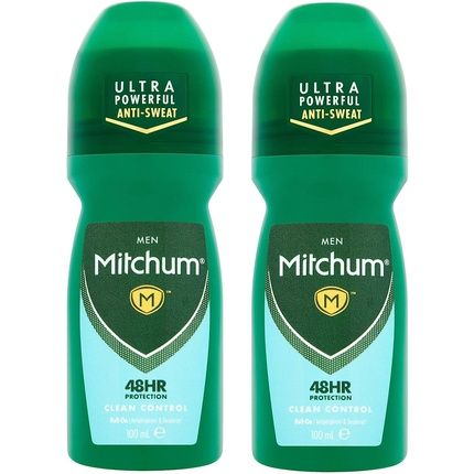 Mitchum Clean Control Roll-On For Men 100Ml