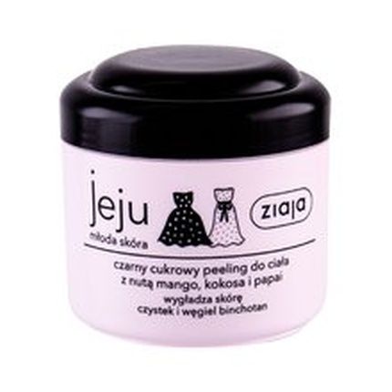 Ziaja Jeju Black Sugar Body Scrub Mango Coconut Papaya