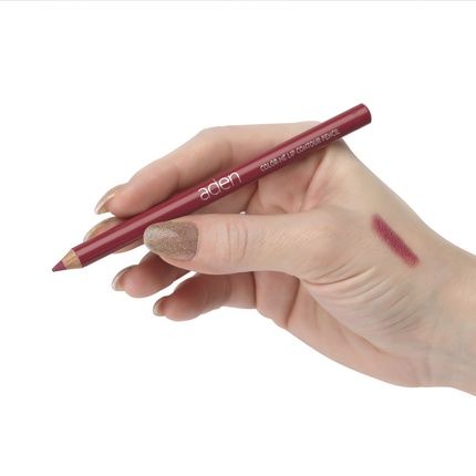 Aden Colorme Lipliner Pencil 05 Coral - Image 3