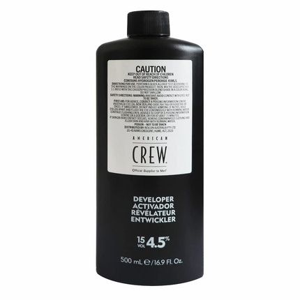 American Crew Gray Hair Coloring Developer For Men 15.2 Fl Oz