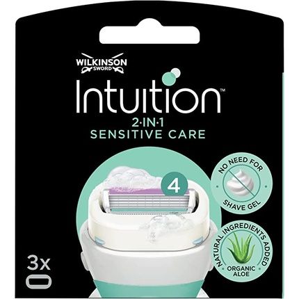 Wilkinson Intuition Sensitive Care Blades Perfect For A Gentle Shave