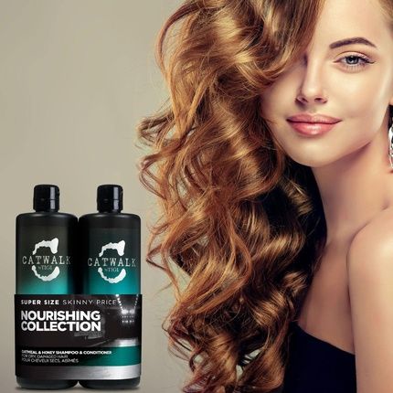Catwalk By Tigi Oatmeal & Honey Nourish Shampoo And Conditioner Set - Image 3