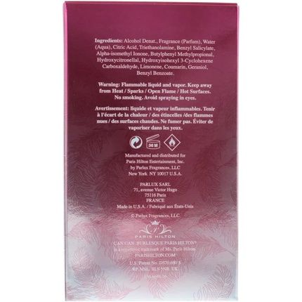 Paris Hilton Can Can Burlesque Eau De Parfum Spray 100Ml - Image 3
