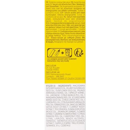 Decleor Green Mandarin Aromessence Serum 15Ml - Image 3