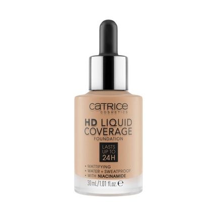 Catrice Hd Liquid Coverage Foundation 050 Rosy Ash 30Ml
