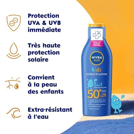 Nivea Sun Kids Protect & Play Sunscreen Spf 50+ 200Ml - Image 3