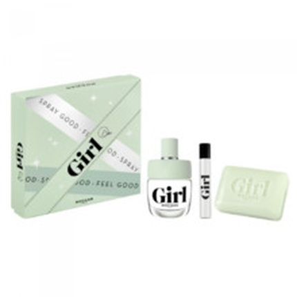 Rochas Girl Gift Set - Includes 60 Ml Eau De Toilette, 75 Ml Eau De Toilette Miniature, And 75 G Solid Soap