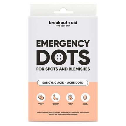 Breakoutaid Emergency Dots Acne Patches With Salicylic Acid 48 Pcs