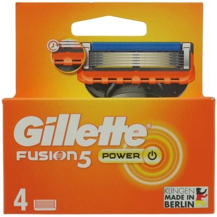 Gillette Fusion Power 4Pc Blades High Performance Shaving Blades