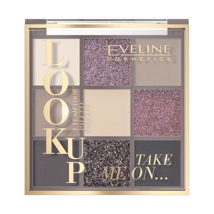 Eveline Look Up Take Me On Eyeshadow Palette 9 Shades 10.8G