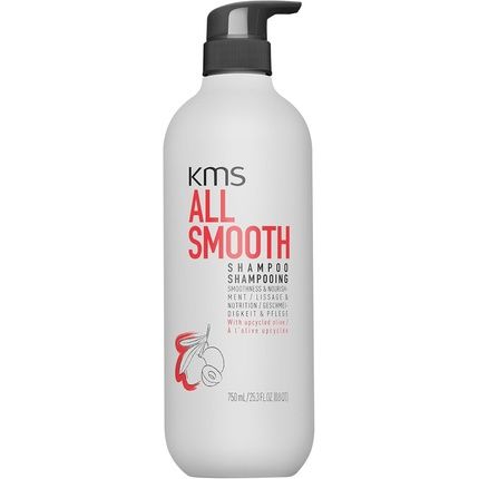 Kms Allsmooth Shampoo For All Hair Types Reduces Frizz With Upcycled Olives