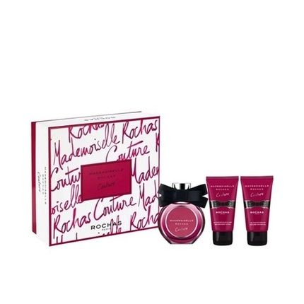 Rochas Mademoiselle Rochas Couture Gift Set 50 Ml Eau De Parfum Spray 50 Ml Shower Gel 50 Ml Body Lotion