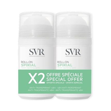 Svr Spirial Duo Anti-Transpirant Deodorant 48H