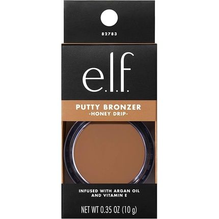 E.L.F. Cosmetics Putty Bronzer Creamy Highly Pigmented Formula Infused With Argan Oil And Vitamin E Honey Drip 0.35Oz 10G - Image 3