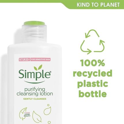 Simple Kind To Skin Purifying Cleansing Lotion 200Ml - Image 3