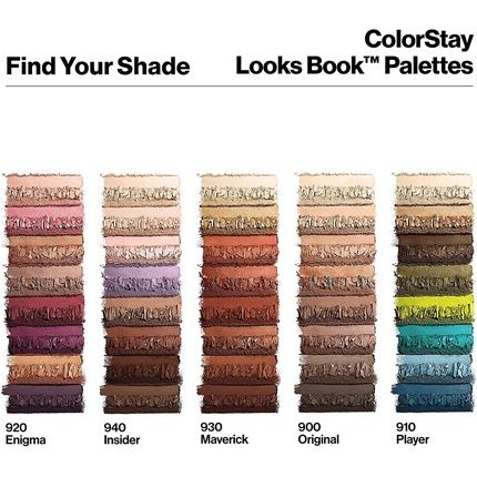 Revlon Colorstay Looks Book Ultra Thin Eyeshadow Palette 3.4G - Image 3