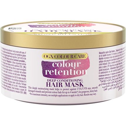 Ogx Colour Retention Hydrating Hair Mask With Bond Plex Technology 300Ml