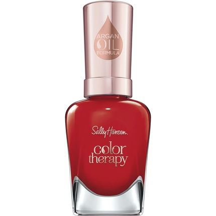 Sally Hansen Colour Therapy Nail Polish With Argan Oil 14.7Ml Red-Iance