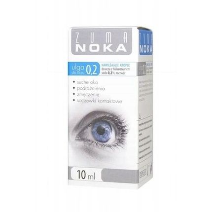 Zuma Eye Relief 0.2% Sodium Hyaluronate Drops 10 Ml