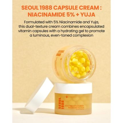 Ksecret Seoul 1988 Capsule Cream With Niacinamide And Yuja For Anti-Aging