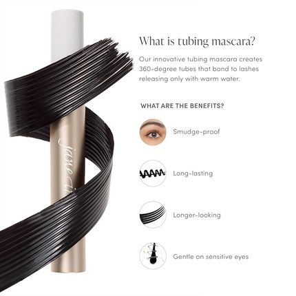 Jane Iredale Lash Fixation Length & Definition Tubing Mascara Long-Wear - Image 3