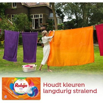 Robijn 3In1 Color Washing Capsules 40 Pieces - Image 3