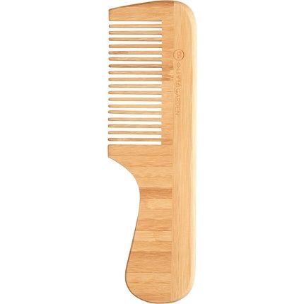 Olivia Garden Bamboo Touch Comb Eco-Conscious Bamboo Hair Comb With Handle For Thick Hair - Image 3