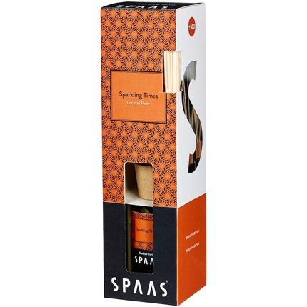 Spaas Scented Sticks 80Ml Sparkling Times Ginger-Orange Liquid Glass L 7Cm X W 6.2Cm X H 29Cm