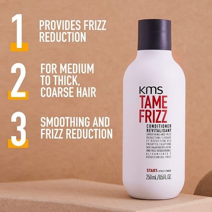 Kms Tame Frizz Conditioner For Medium To Thick Coarse Hair 250Ml - Image 3