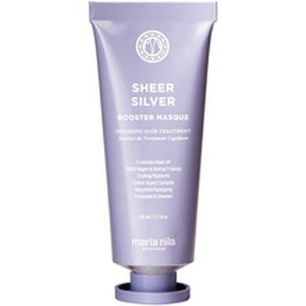 Maria Nila Sheer Silver Nourishing Mask For Blonde Hair 50Ml - Image 3