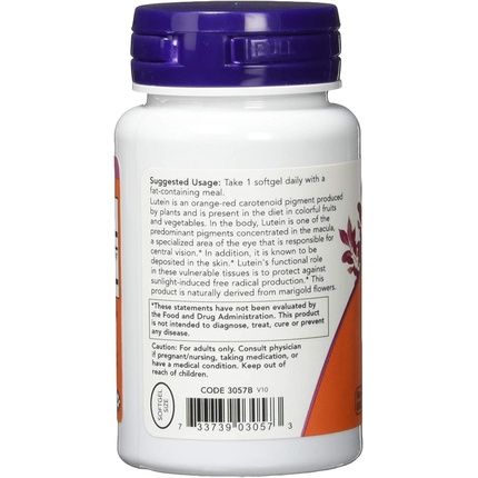 Now Foods Lutein Esters 10Mg Softgels 120 Count - Image 3