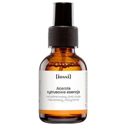 Iossi Acerola Citrus Essence With Natural Aha Acids, Hyaluronic Acid, And Niacinamide Vitamin B 50Ml