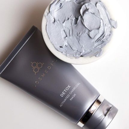 Cosmedix Activated Charcoal Detox Mask - Gently Exfoliates Skin And Cleanses - Image 3
