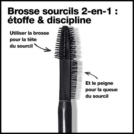 Revlon Colorstay Eyebrow Filler Long-Lasting And Volumizing Waterproof 306 Transparent Colorless - Image 3