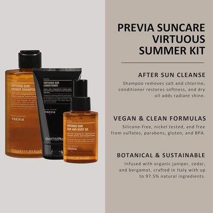 Virtuous Sun Summer Kit Sun Protection Care