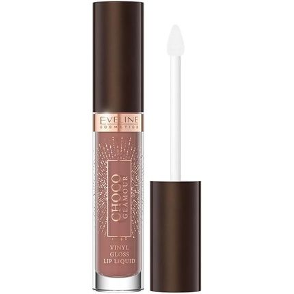 Eveline Cosmetics Choco Glamour Glossy Lips Liquid Lipstick No. 01 - Vegan
